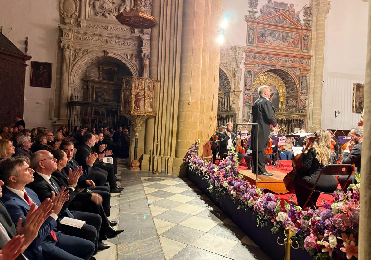 Emotivo recital de música en el Miserere de Hilarión Eslava en Baeza