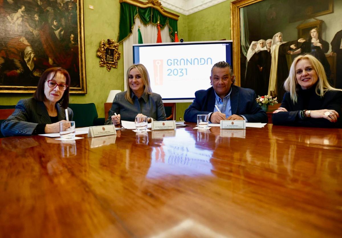Carazo agradece a la Federación Provincial de Comercio de Granada su apoyo a la Capitalidad Cultural