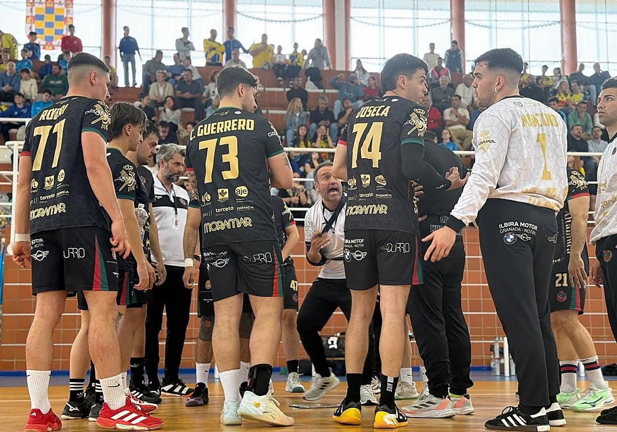 Un momento del último partido del equipo en Liga.