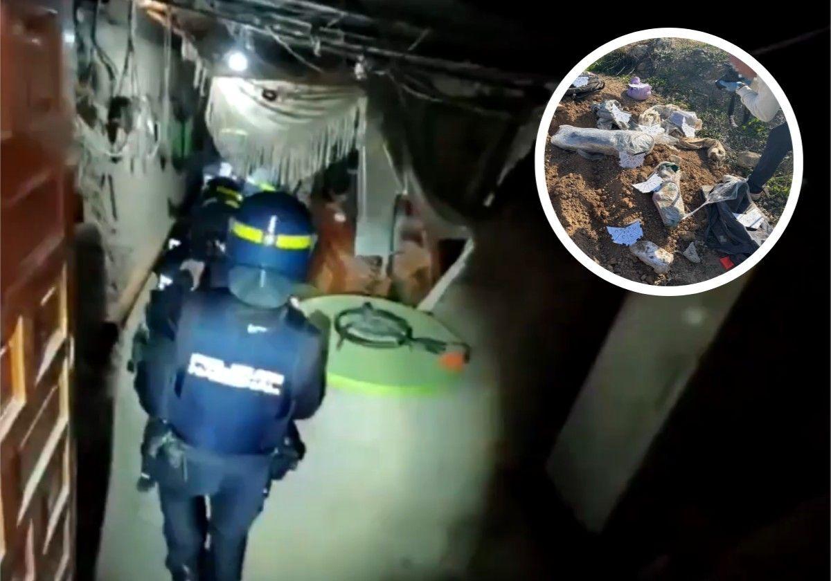 La primera galería clandestina de tiro descubierta en España está en Granada