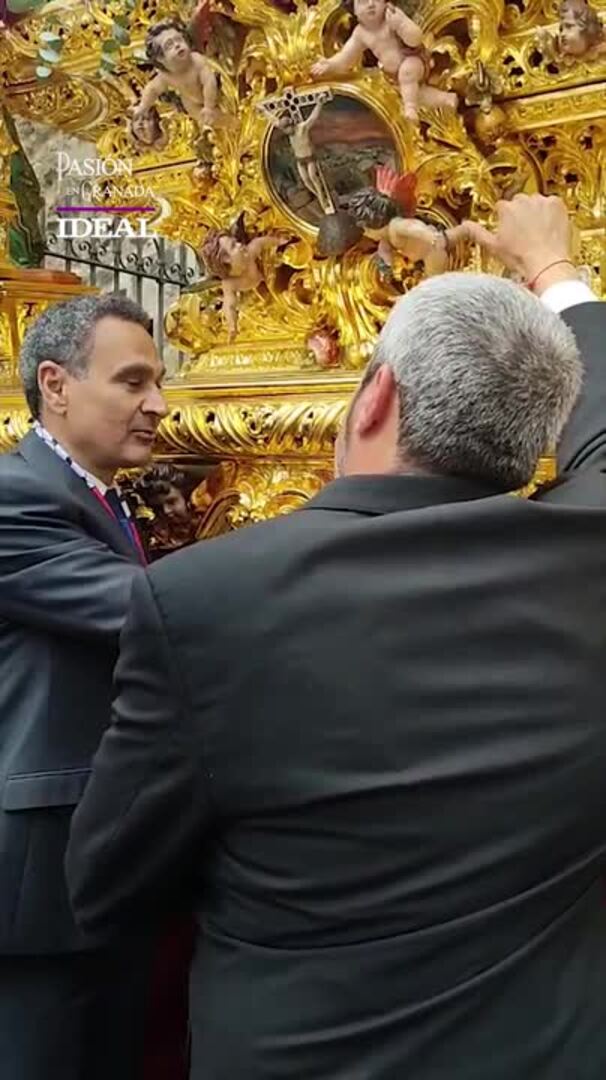 La levantá del Cristo del Perdón por Gaza: "Por las iglesias destruidas sin Semana Santa"