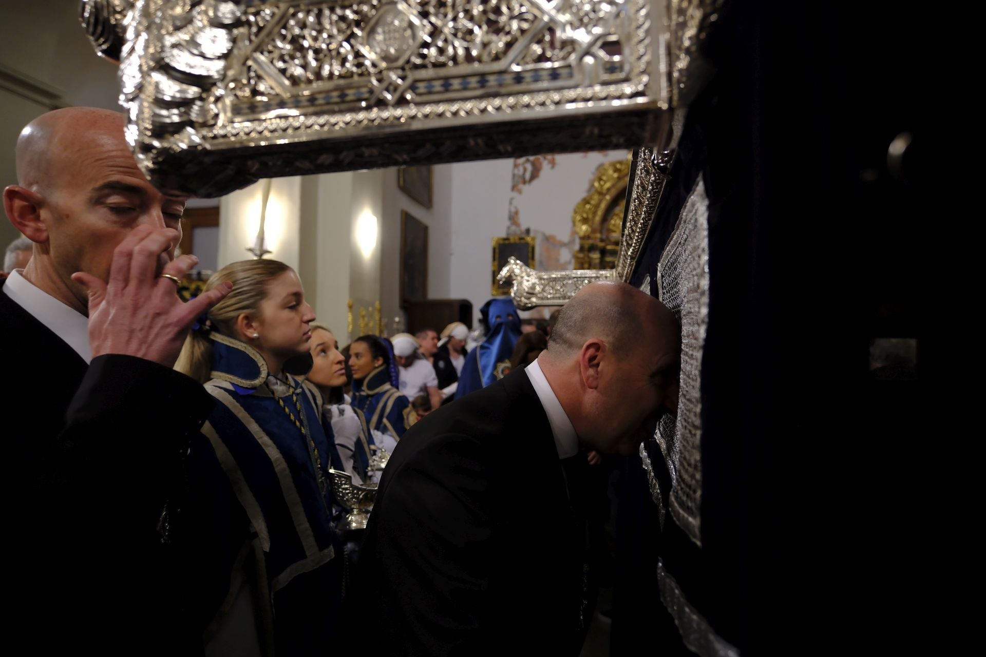 Las mejores imágenes de Santa María de la Alhambra en el Sábado Santo