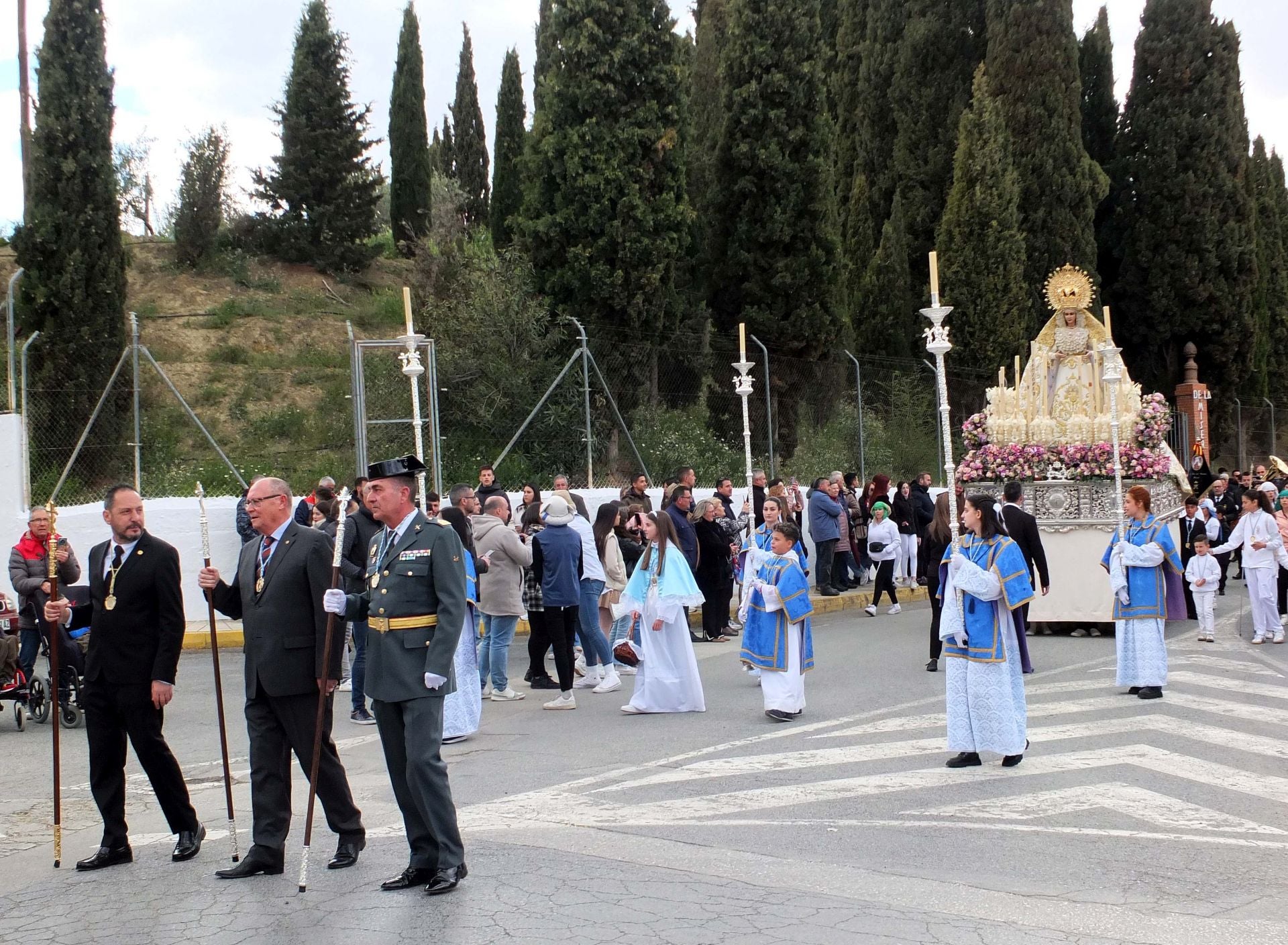 Las imágenes del Domingo de Resurreción en Guadix