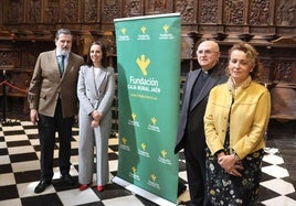 Presentación de Los Jueves en la Catedral, con Luis Jesús García-Lomas, Francisco Juan Martínez y Marta Torres