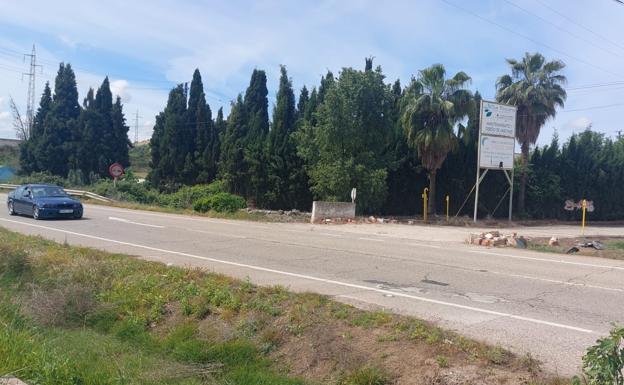 Lugar del accidente.