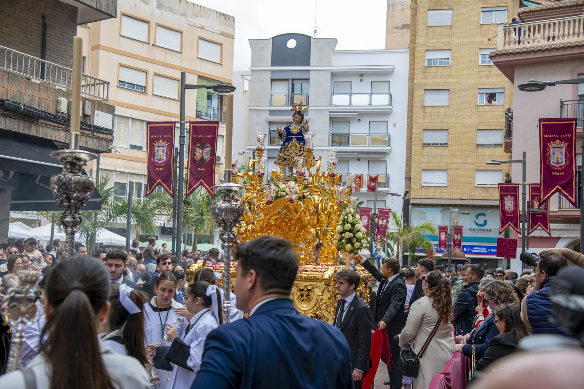 Las imágenes del Domingo de Resurrección en Motril | Ideal