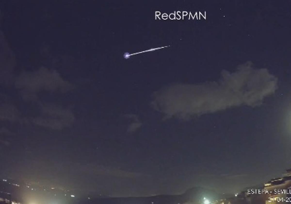 El espectacular bólido cometario que ha deslumbrado en los cielos de granada y jaén | ideal