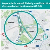 El Gobierno licita la mejora del enlace de la Circunvalación con Maracena, Pulianas y Granada