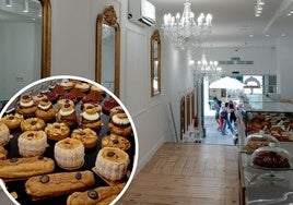 Algunos de los dulces franceses de La Pâtisserie.