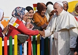 El papa Francisco visita Marruecos.