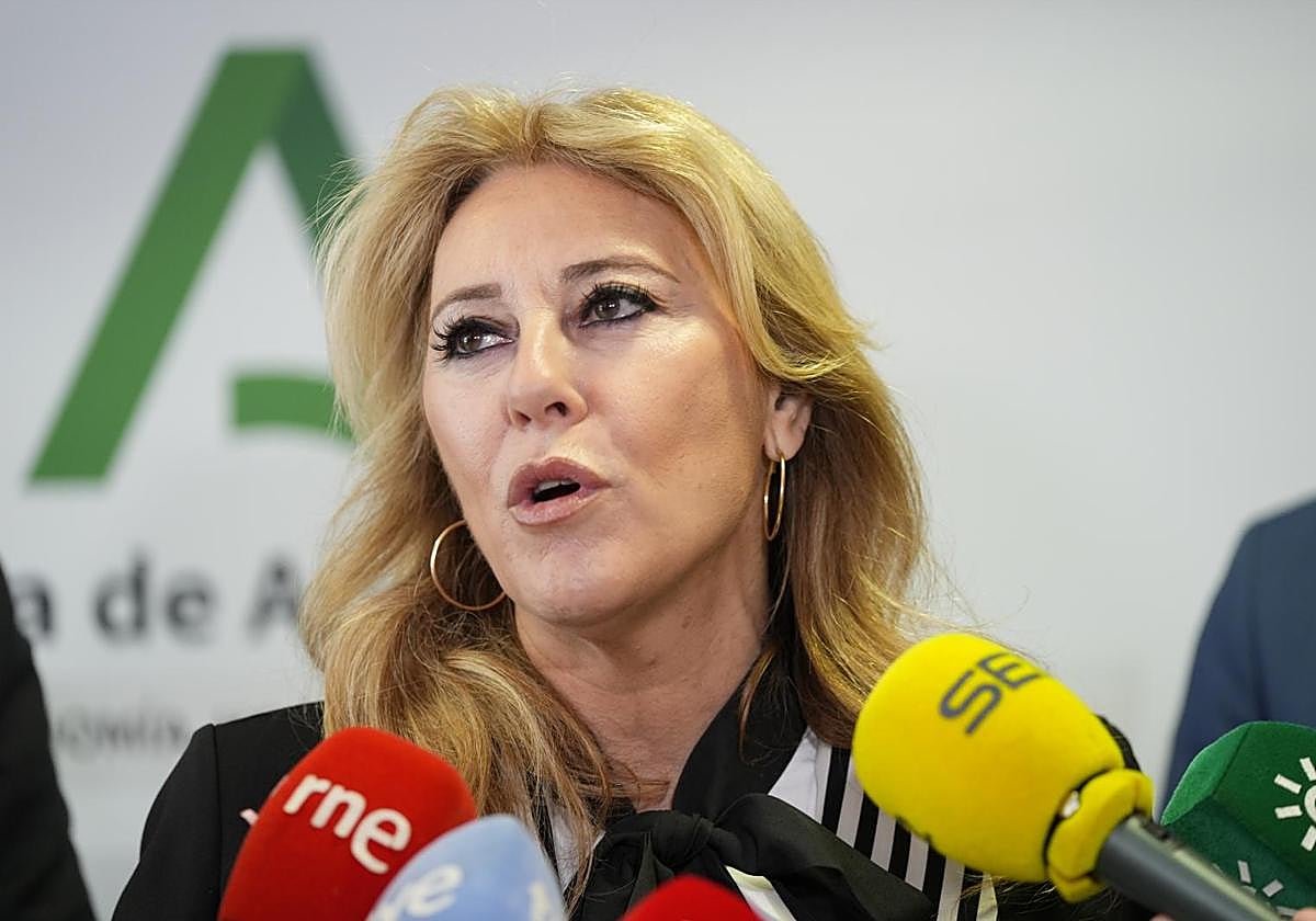 La consejera de Economía, Hacienda y Fondos Europeos y portavoz de la Junta de Andalucía, Carolina España.