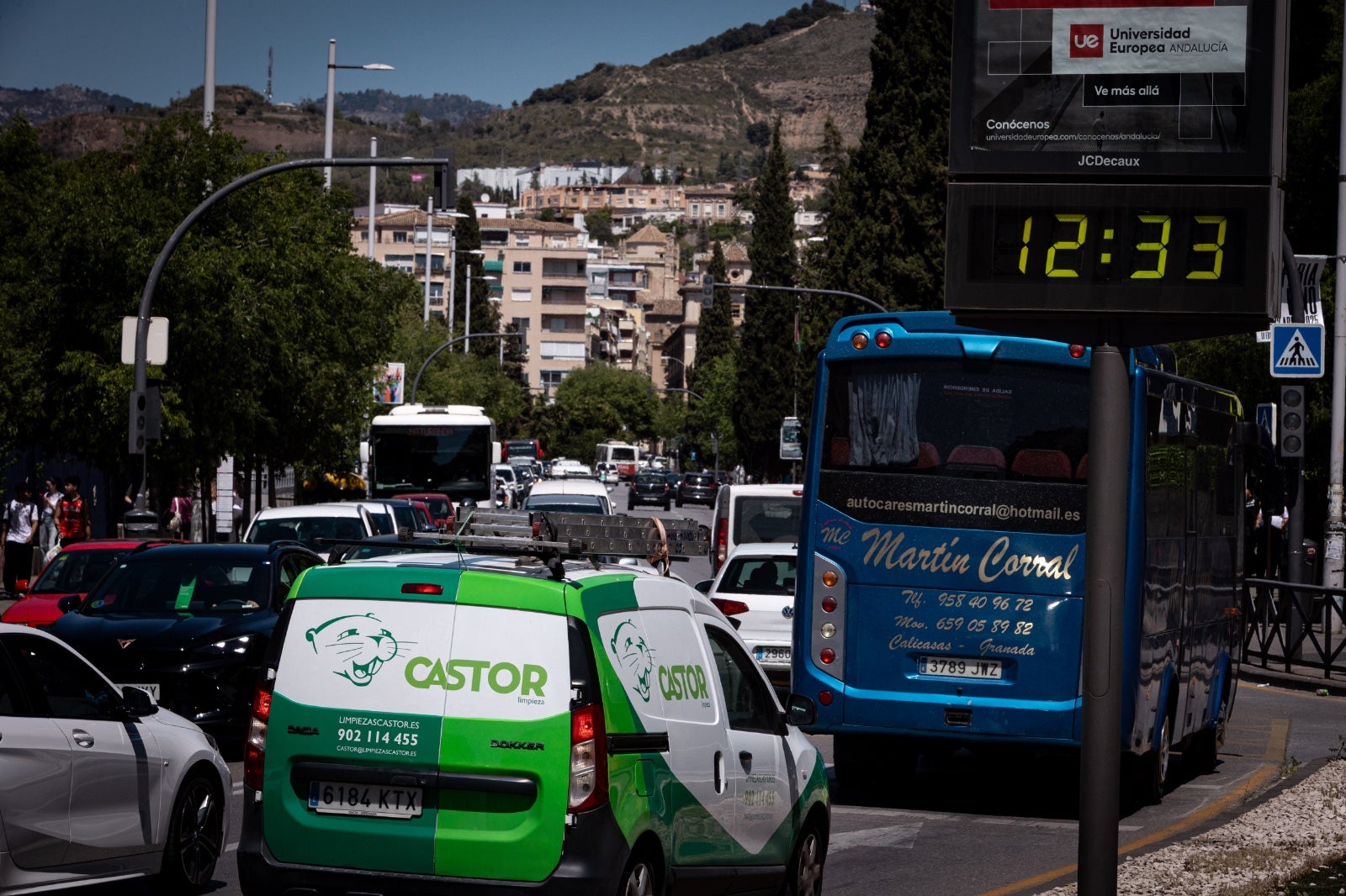 Las imágenes de un apagón histórico en Granada