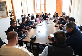 La alcaldesa de Linares ha presidido un nuevo comité de crisis del plan de emergencias.