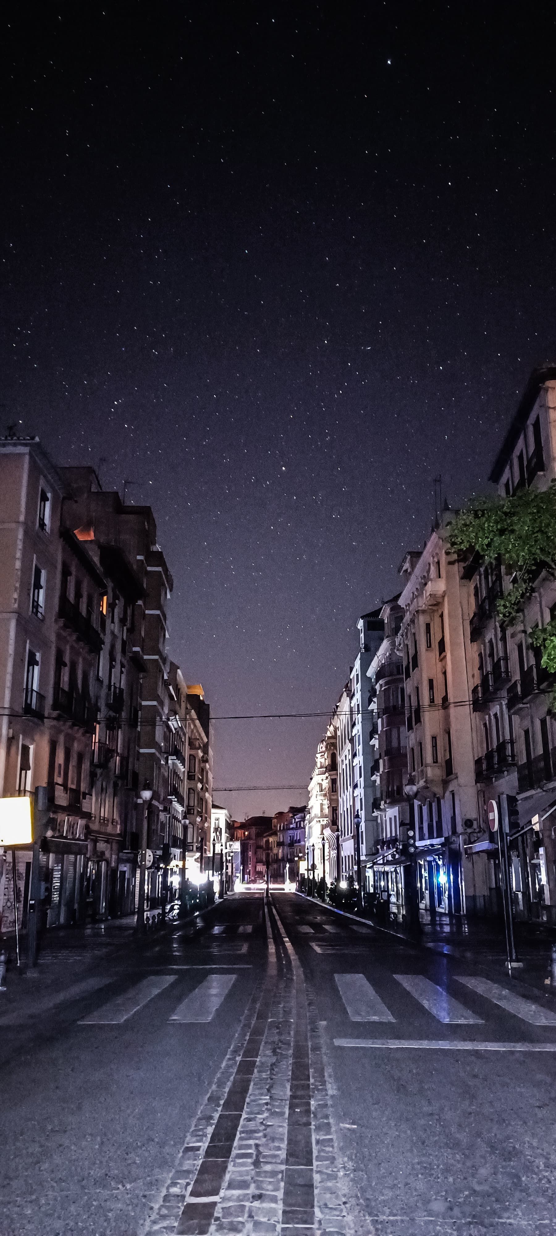 La noche estrellada de Granada