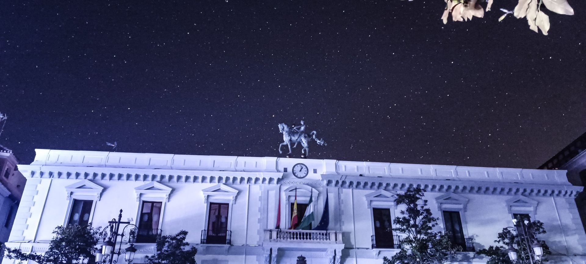 La noche estrellada de Granada