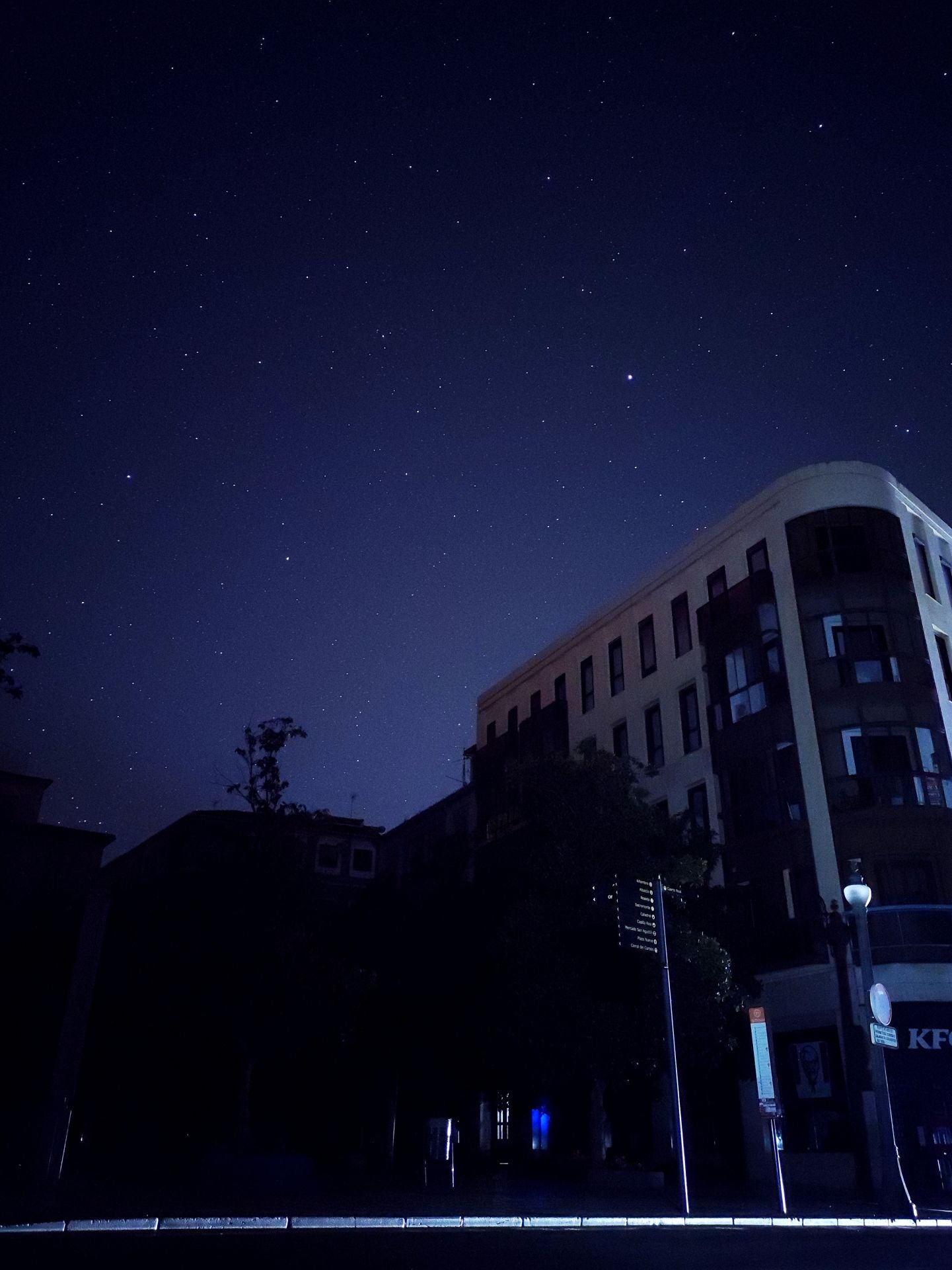 La noche estrellada de Granada