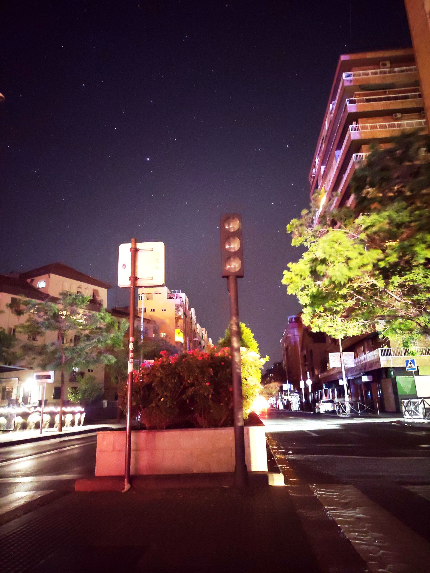 La noche estrellada de Granada