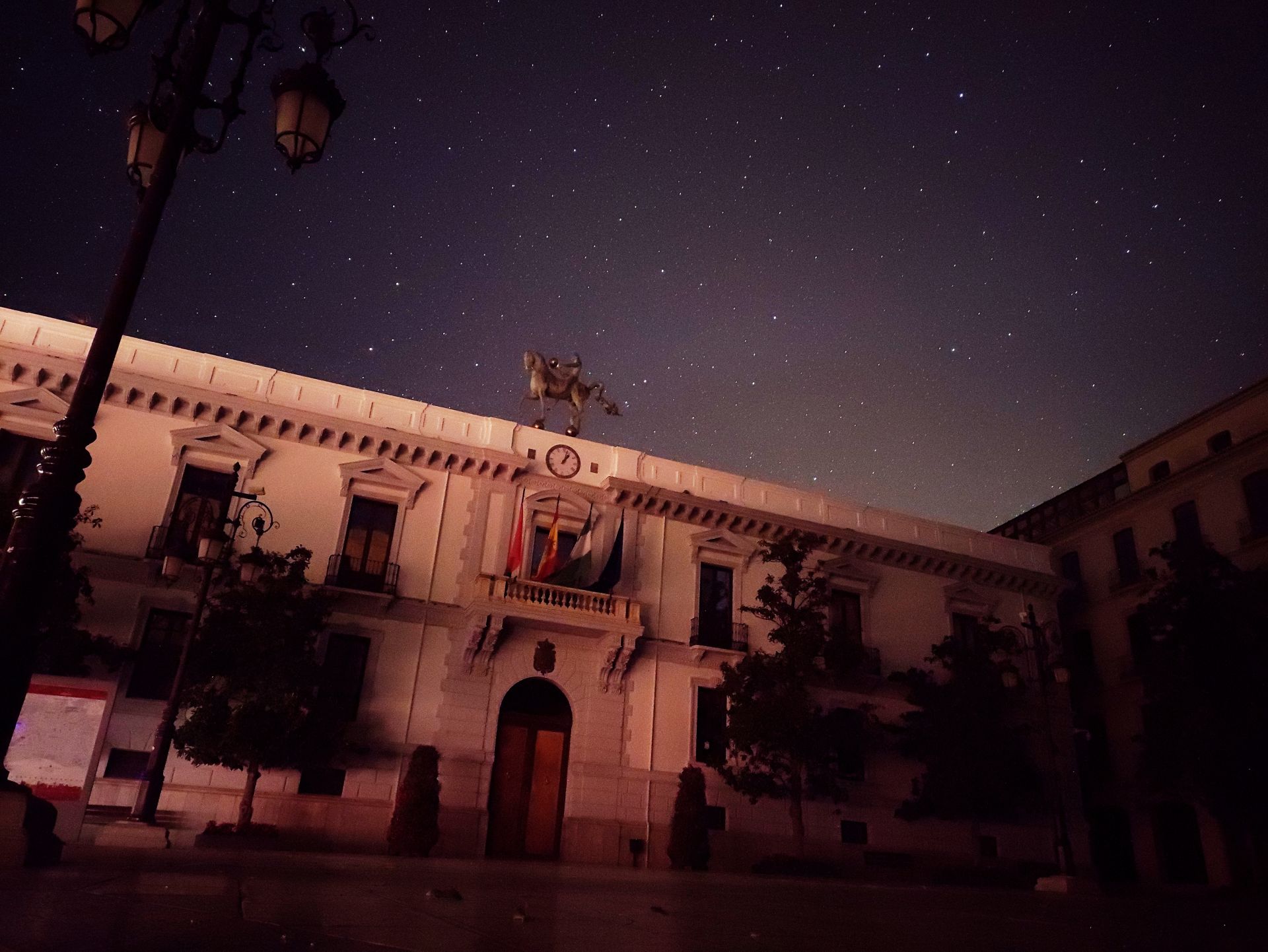 La noche estrellada de Granada