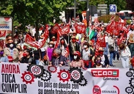 Manifestación 1 de mayo de 2024