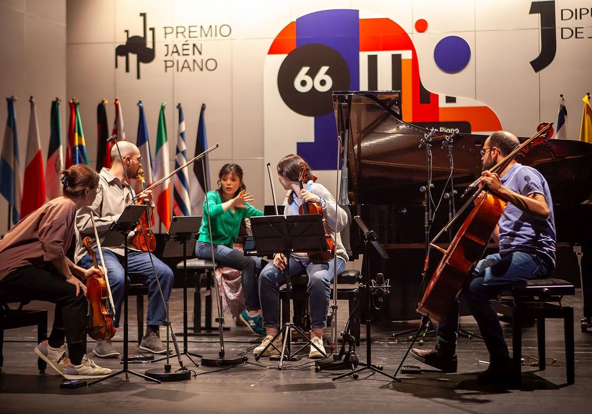 Cosmos quartet acompaña a los semifinalistas del premio 'jaén' de piano | ideal
