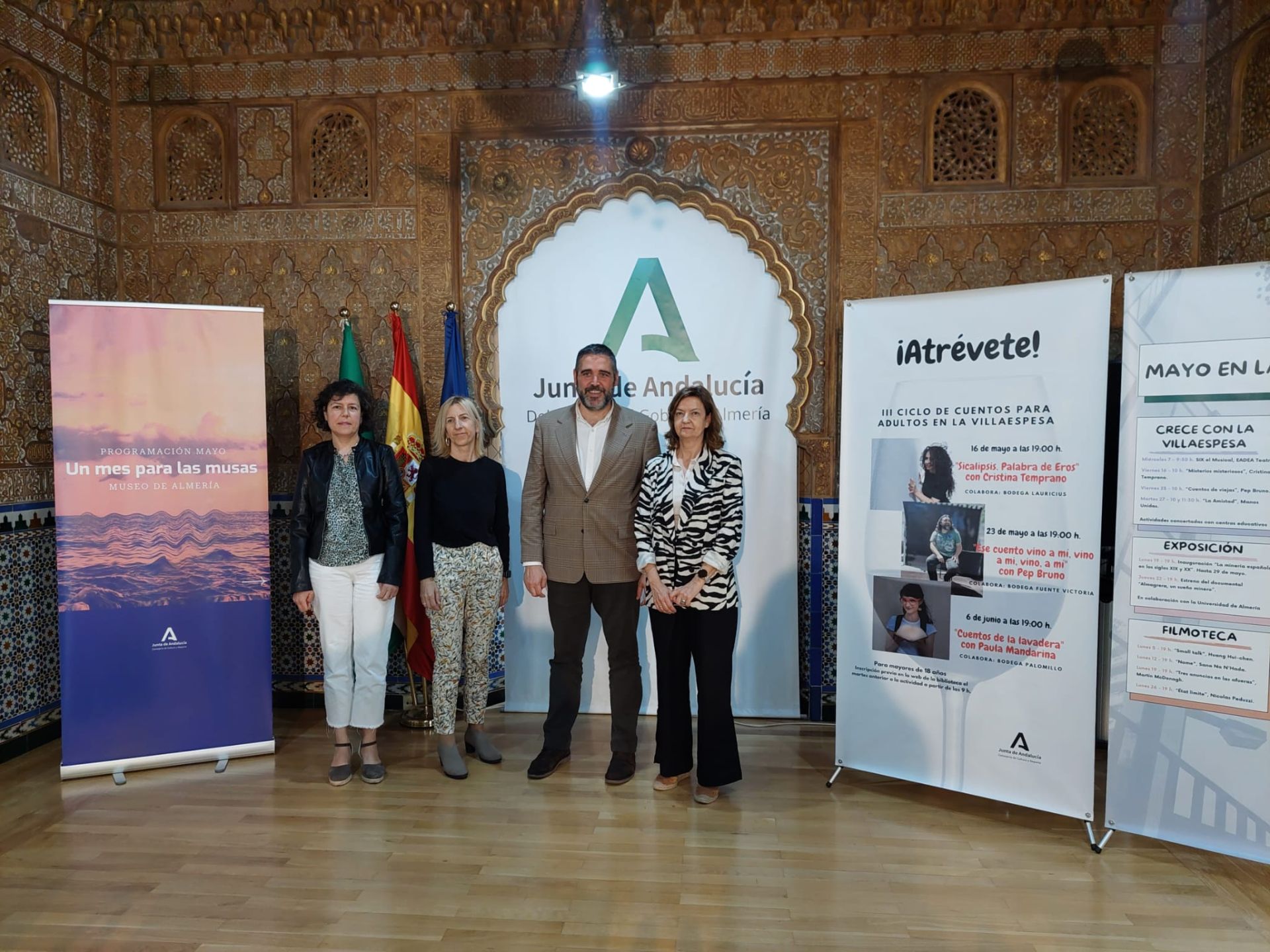 Cine, cuentacuentos, teatro, exposiciones... Mayo llega cargado de actividad a la villaespesa y el museo de almería | ideal