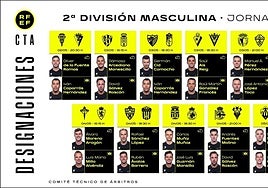 El árbitro que expulsó a Gonzalo Villar, en La Rosaleda