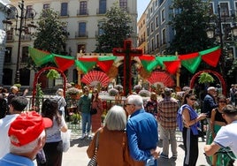 Ambiente este jueves en la Plaza del Carmen