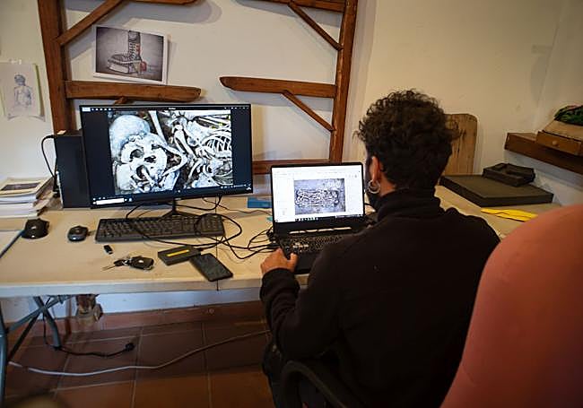 Trabajo de documentación fotográfica.