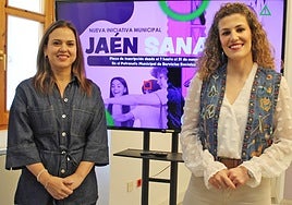 Ángeles Díaz y Beatriz López presentan Jaén Sana.