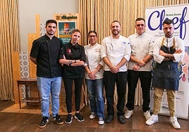 María Valverde, Pablo González y Rodrigo Ordóñez; Finalistas de la XI edición de GranaJovenChef