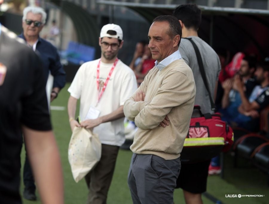 José Luis Oltra, uno de los exrojiblancos que militan en el Eldense.