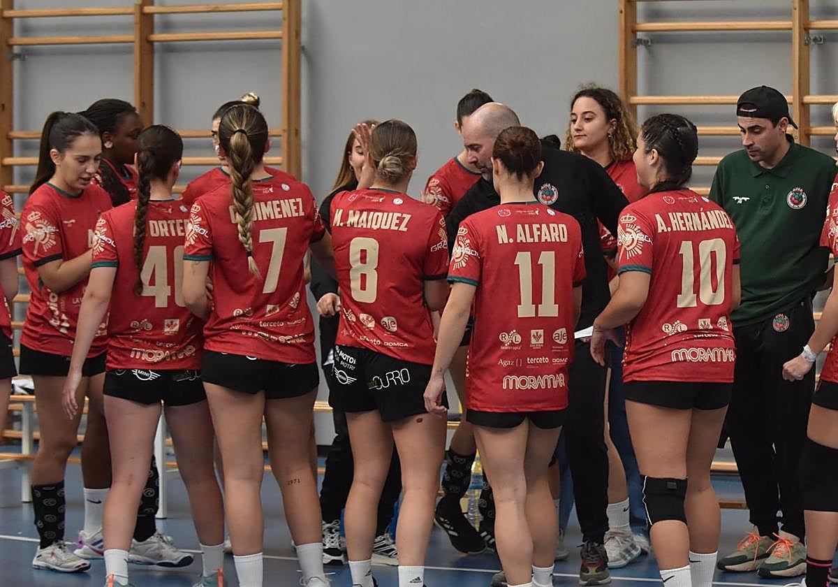 Las jugadoras del Ciudad de Granada.