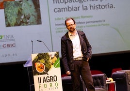 El investigador de Biología Vegetal de la Universidad Politécnica de Madrid, Julio Rodríguez.