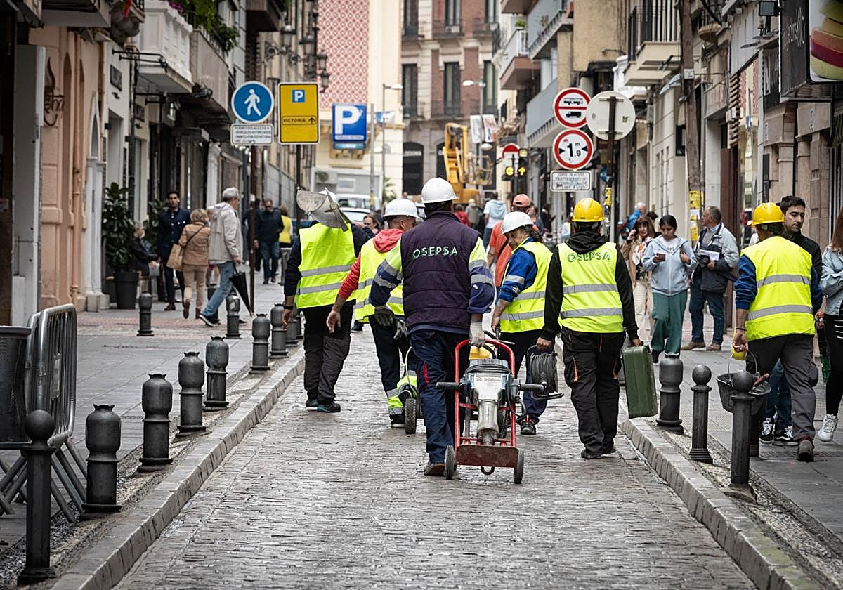 Inicio de las obras en San Antón.