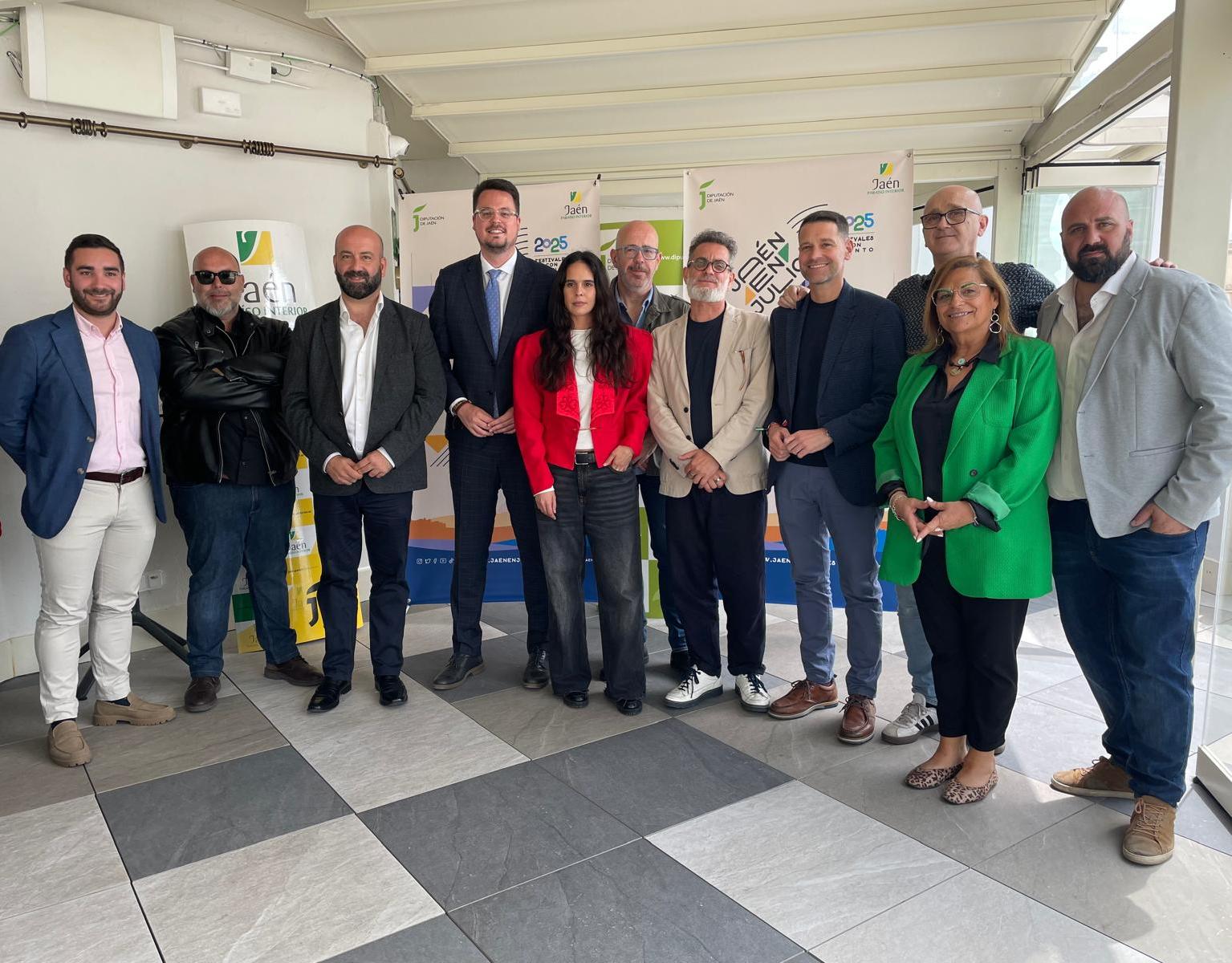 Presentación en Madrid a la promoción de 'Jaén en Julio'.