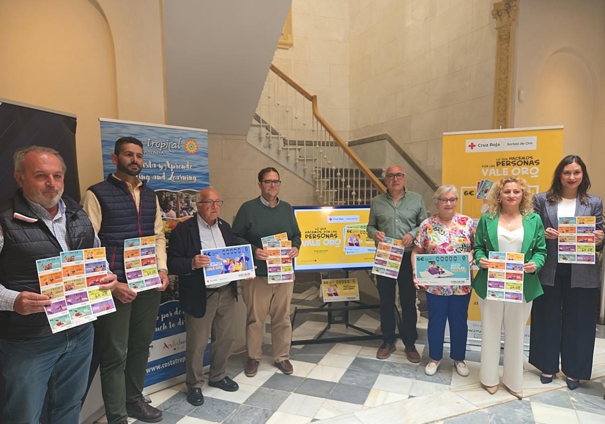 Los municipios de la mancomunidad de la costa tropical jugarán el sorteo del oro de cruz roja con su código postal | ideal