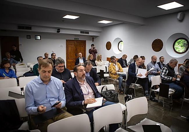 Técnicos asistentes a las jornadas.