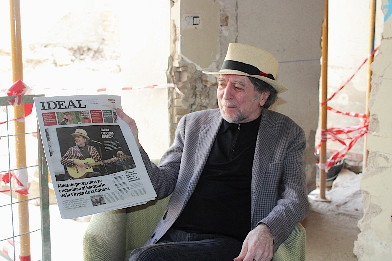 Joaquín Sabina dirá 'Hola y adiós' en Úbeda el 13 de septiembre