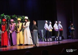 Actuación del grupo In-Vitro Teatro.