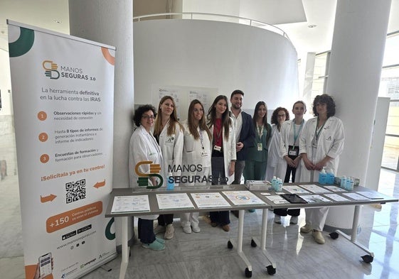 Presentación de la aplicación Manos Seguras en el Hospital Universitario Clínico San Cecilio del PTS.