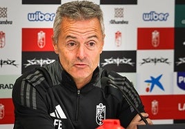 Fran Escribá comparece en sala de prensa.