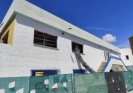 Instalación donde se están realizando las obras.