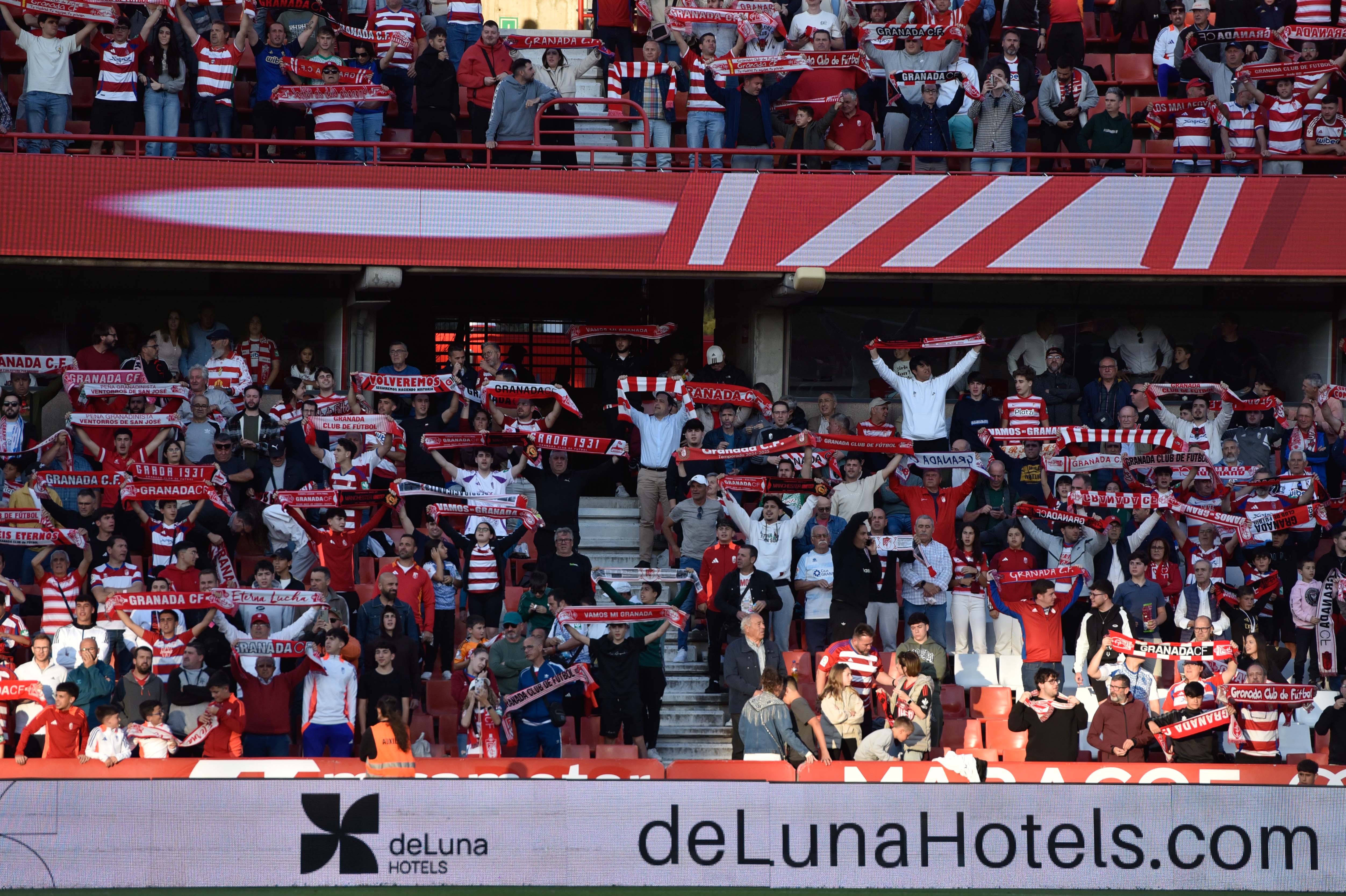 Encuéntrate en la grada del Granada-Eibar