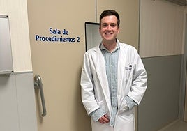 Javier González, MIR granadino que se fue a trabajar a Madrid.