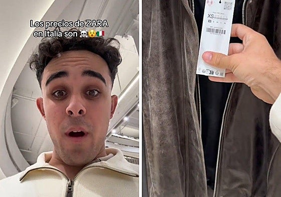 Un español viaja a Italia y no da crédito a los precios de Zara.