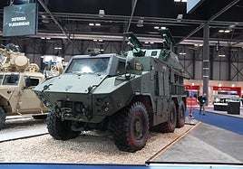 Blindado 6x6, denominado 'Ferox, que fabricará Escribano.'