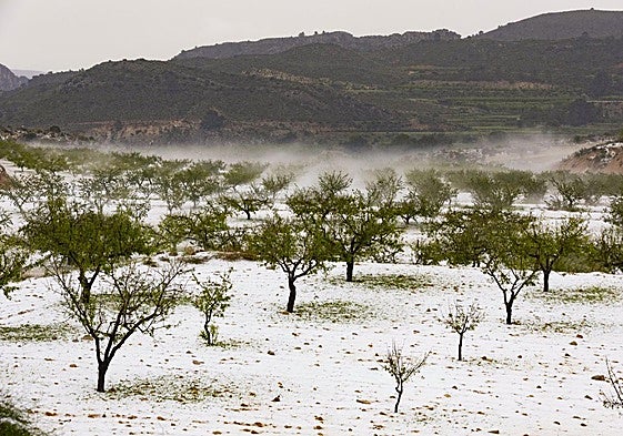 Avisos por fuertes granizadas en