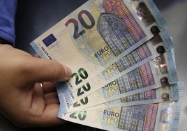 Los billetes de 20 euros que dejan de estar en circulación.