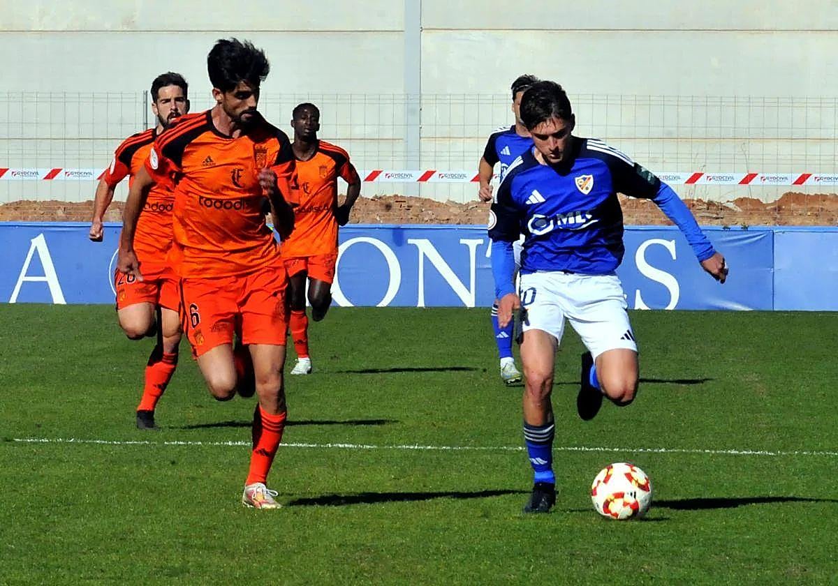 Imagen de archivo de un partido del Linares Deportivo.