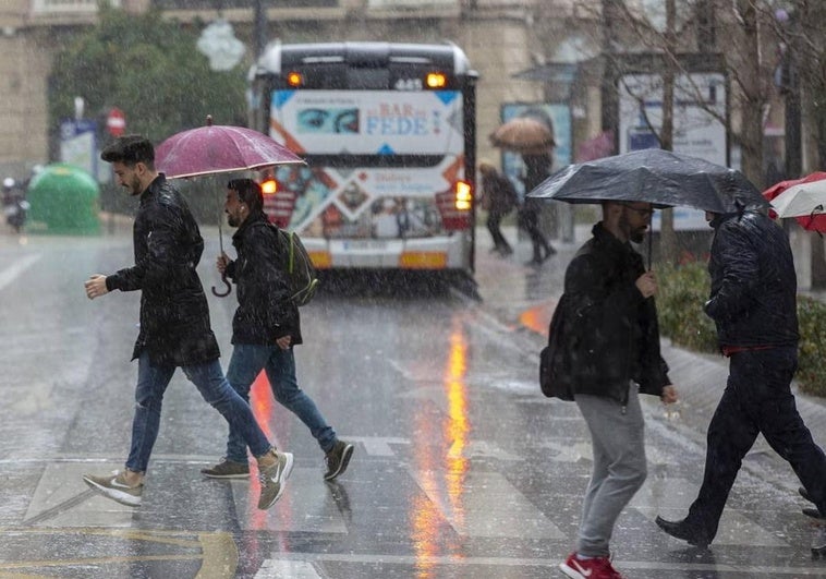 Los 153 municipios de Granada en aviso amarillo por tormentas y granizo este miércoles